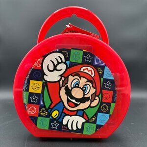 Super Mario Coloring Activity Set With Red Plastic Carry Case Nintendo